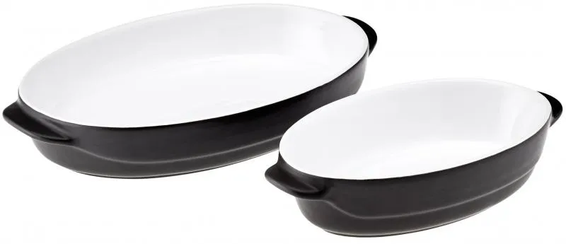 Auflauf & Servierform oval 23 x 13 cm „Schiefer“