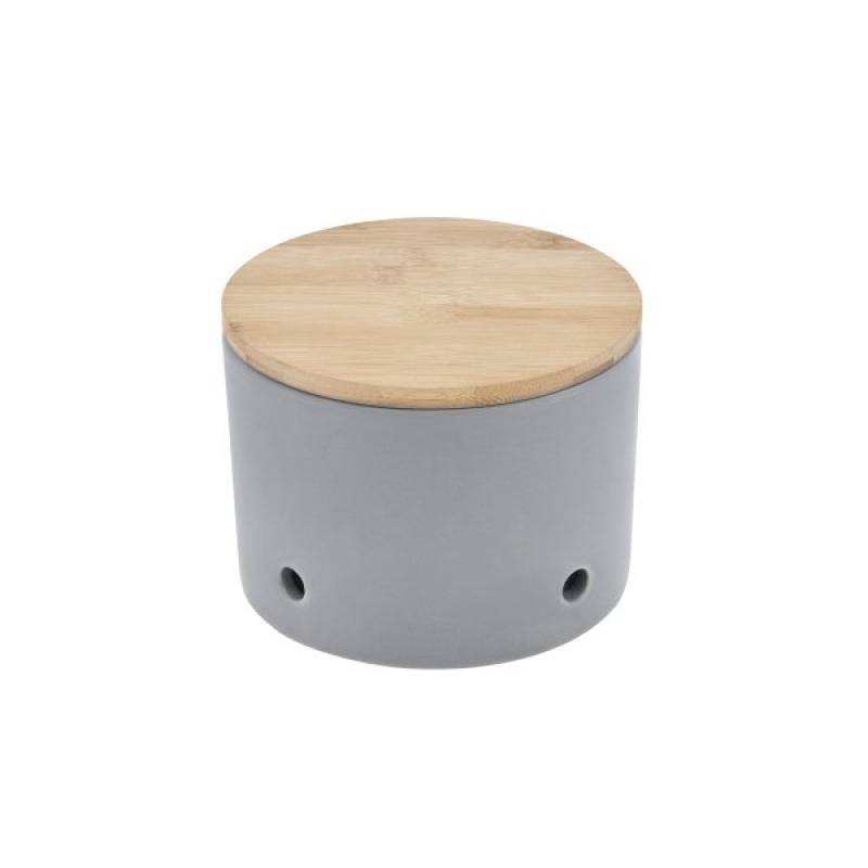 Preview: Knoblauchtopf 15,5cm CERA-DESIGN Schiefer