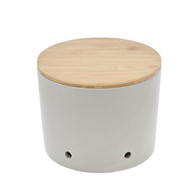 Preview: Zwiebeltopf 20cm CERA-DESIGN Silver