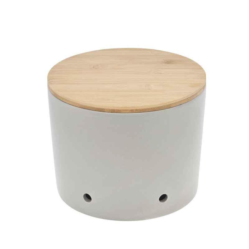 Preview: Knoblauchtopf 15,5cm CERA-DESIGN Silver