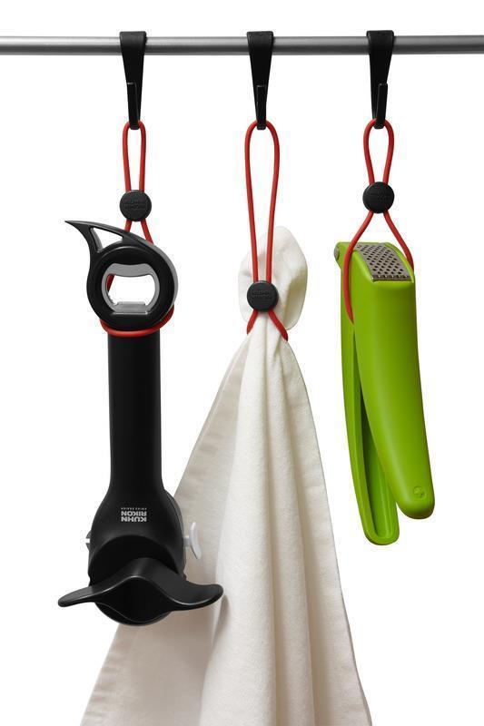 Preview: Elastische Schnellverschlüsse 4er-Set Standard Farben