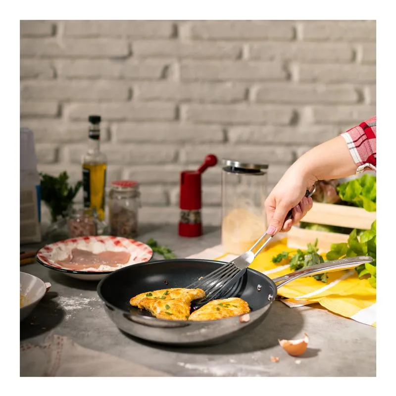 ALLROUND Bratpfanne in 4 Größen Edelstahl alle Herdarten antihaftbeschichtet Kuhn Rikon