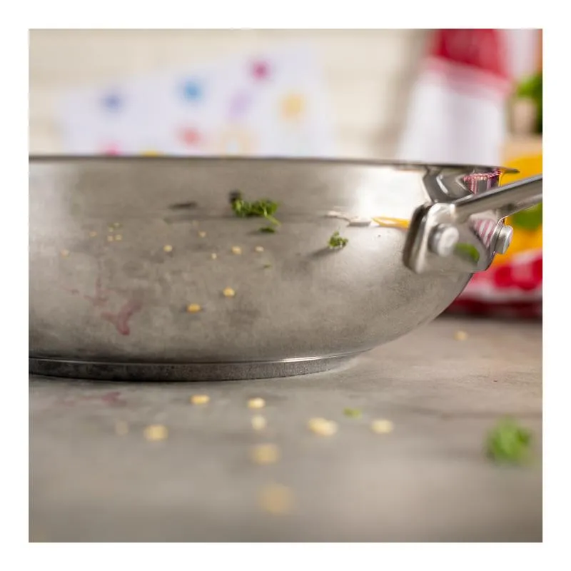 ALLROUND Wok beschichtet Ø 28 cm Edelstahl Kuhn Rikon