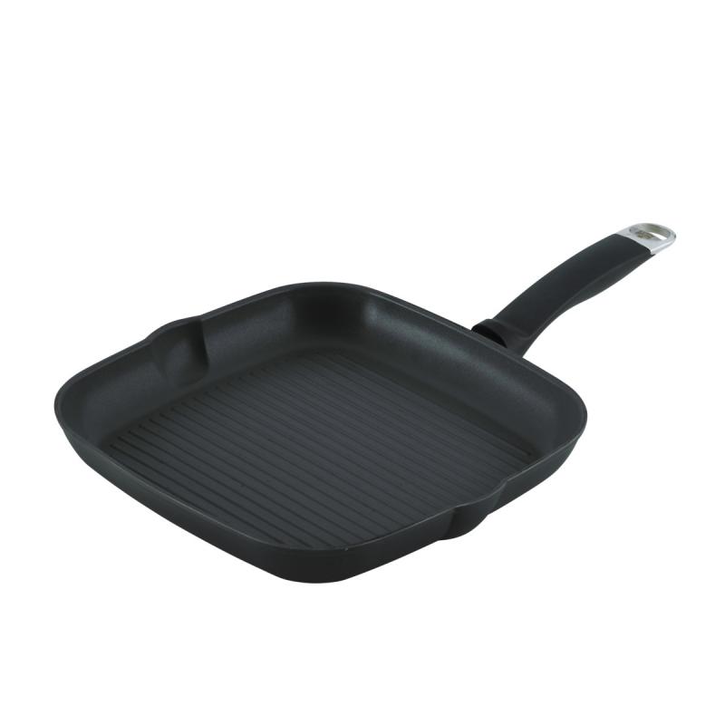 Preview: TITANIO STAR Grill Bratpfanne Ø 28 x 28 cm
