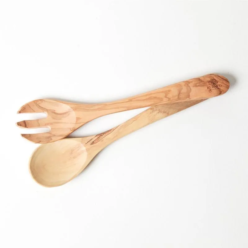 Provencal - Salat-Besteck Olivenholz 17 cm