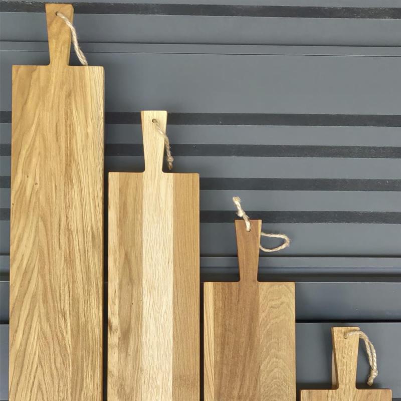 Preview: Schneidbrett/ Servierbrett NORDIC EICHE - S 40 cm x 17 cm