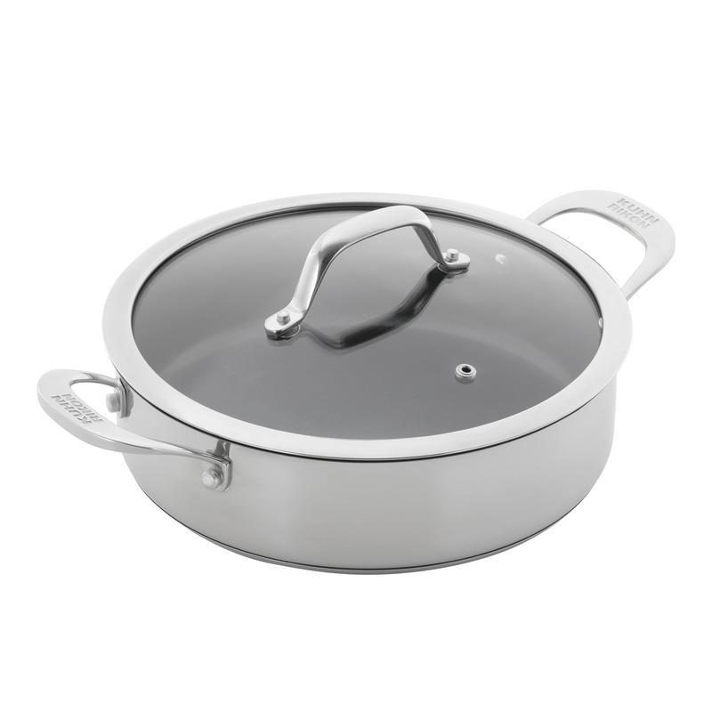 Preview: ALLROUND Servierpfanne antihaftbeschichtet inkl Deckel 5.0 L · Ø 28 cm Inox 18/10 Kuhn Rikon