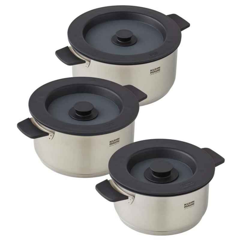 Smart & Compact Set- Kochtöpfe 1.5L/3L/5L