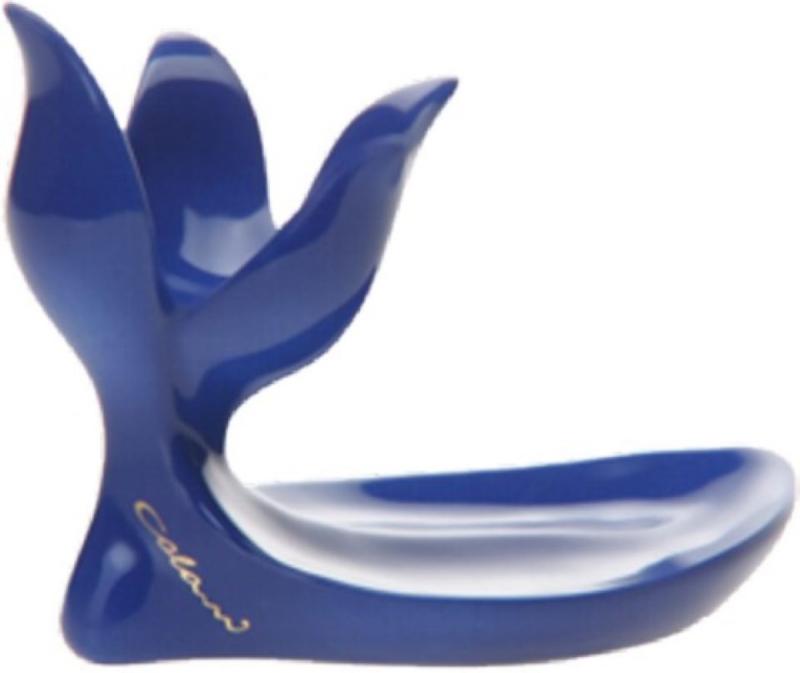 Preview: Luigi Colani Porzellan Eierbecher 2 Stück blau