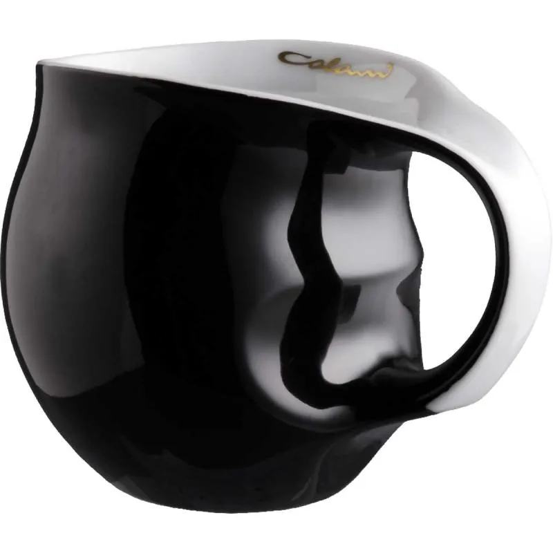 Luigi Colani Porzellan Kaffeebecher schwarz