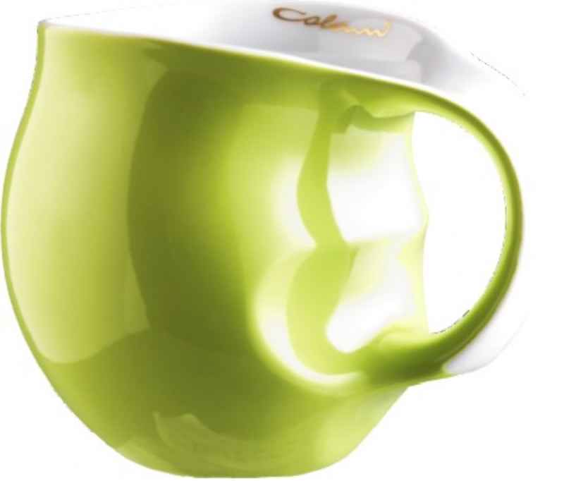 Preview: Luigi Colani Porzellan Kaffeebecher green