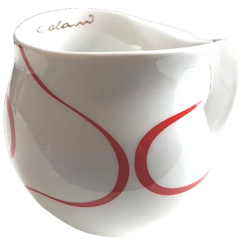 Colani Kaffeebecher Loop red