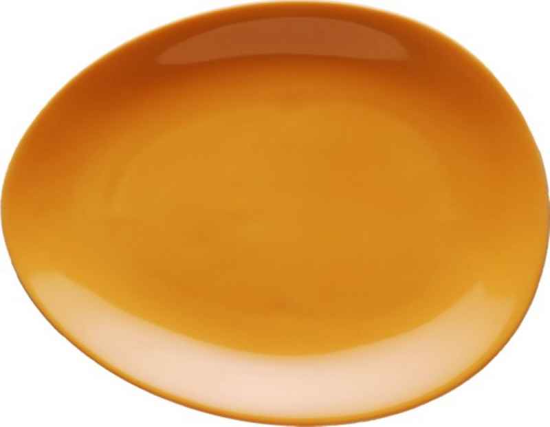 Preview: Luigi Colani Porzellan Tellerset 2 tlg. orange