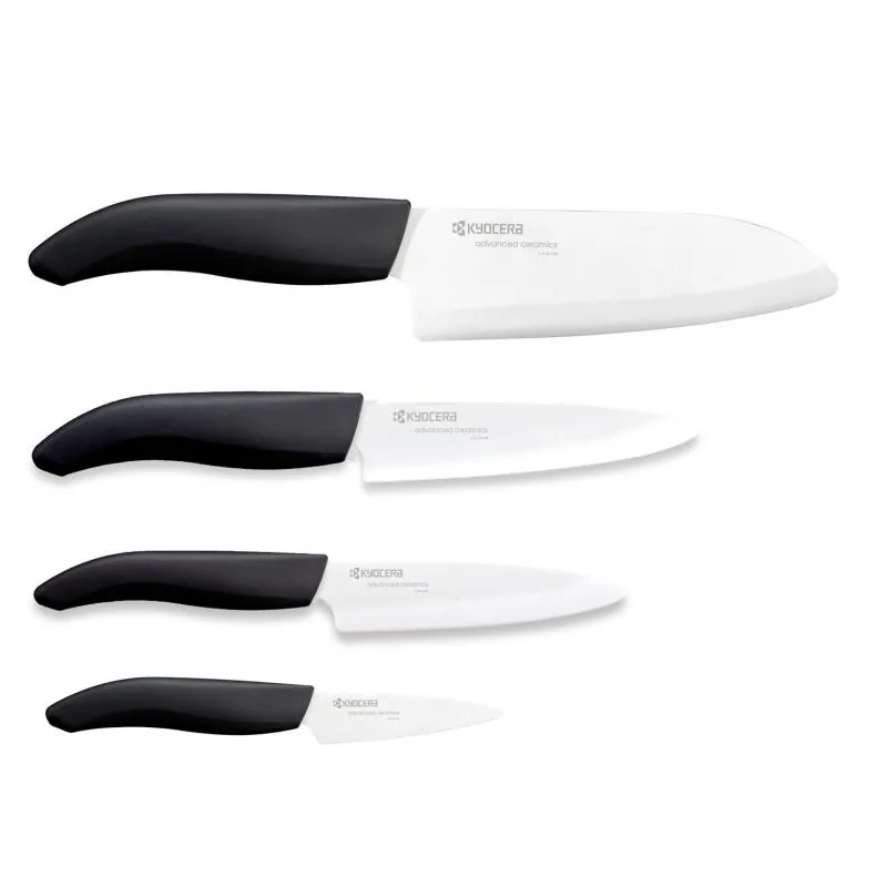 Bamboo Messer Block mit 4 GEN Black Messern