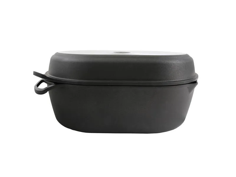 BAF Superbräter mit Grilldeckel 40 x 28 x h 13 cm, 9,8 l GIGANT Newline