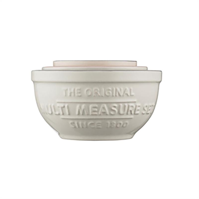 Preview: Messbecher-Set, 3 - tlg. aus Steingut