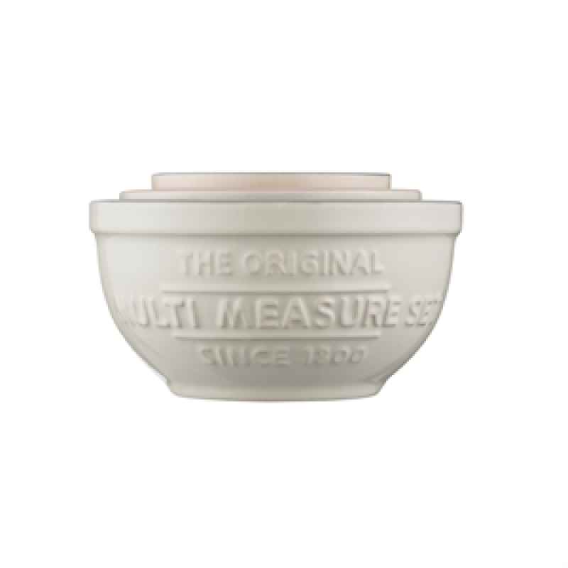 Preview: Messbecher-Set, 3 - tlg. aus Steingut