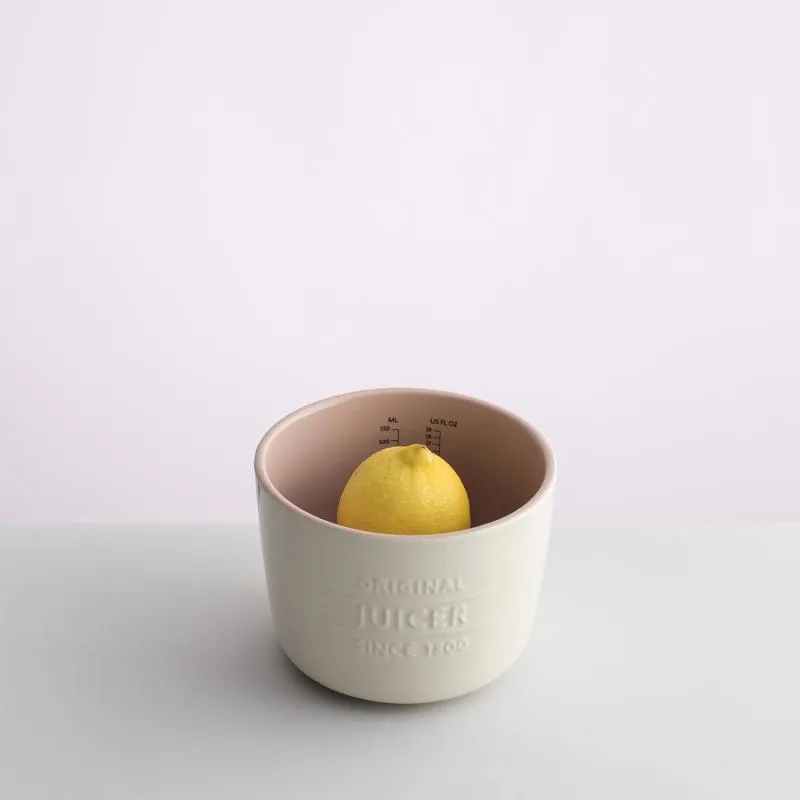 Zitruspresse/ Entsafter 3in1, 550 ml aus Steingut