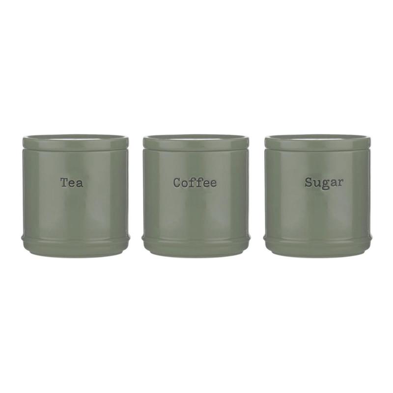 Preview: ACCENTS 3 Vorratsdosen, salbeigrün, 750 ml