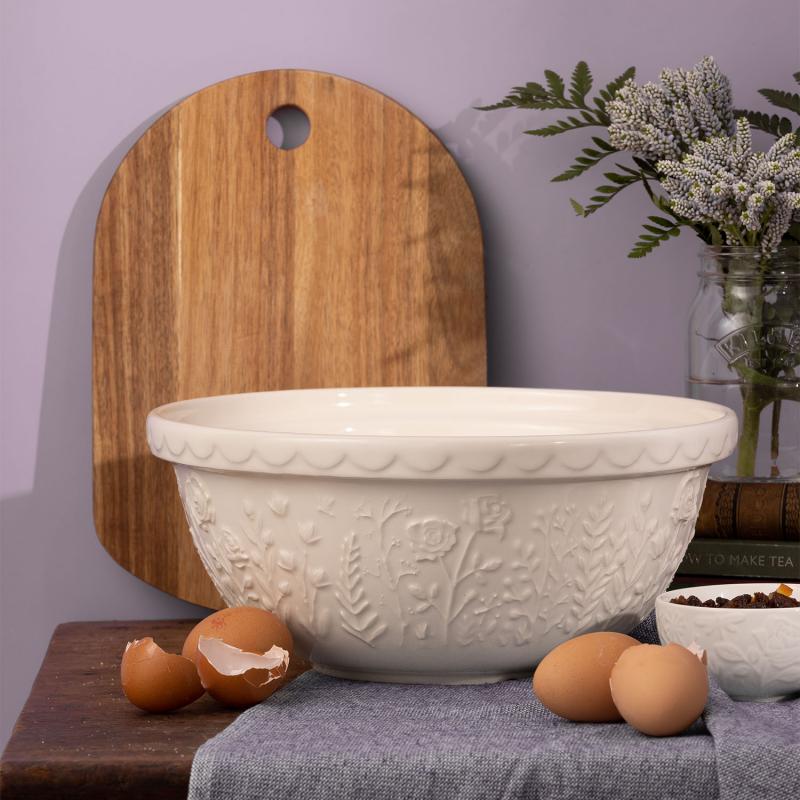 Preview: Rührschüssel aus Steingut in the Meadow, Rose, 4 Liter, Ø 29 cm  Preview: Rührschüssel aus Steingut in the Meadow, Rose, 4 Liter, Ø 29 cm