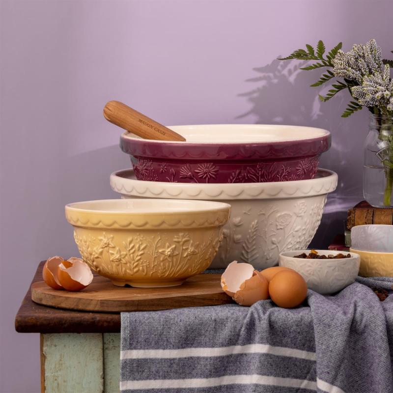 Preview: Rührschüssel aus Steingut in the Meadow, Rose, 4 Liter, Ø 29 cm  Preview: Rührschüssel aus Steingut in the Meadow, Rose, 4 Liter, Ø 29 cm