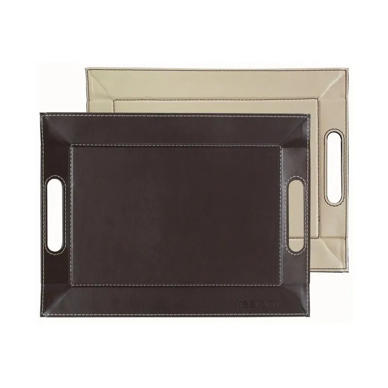 FREEFORM Wendetablett Schokobraun / Cremefarben - 45 x 35cm