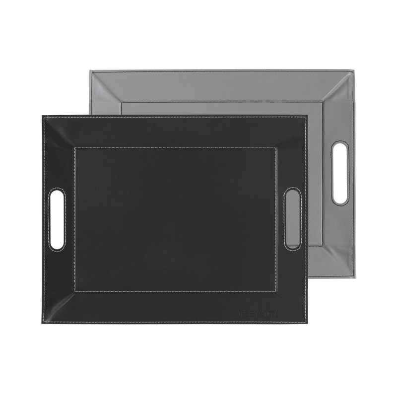 Preview: Wendetablett Grau / Schwarz - 45 x 35cm