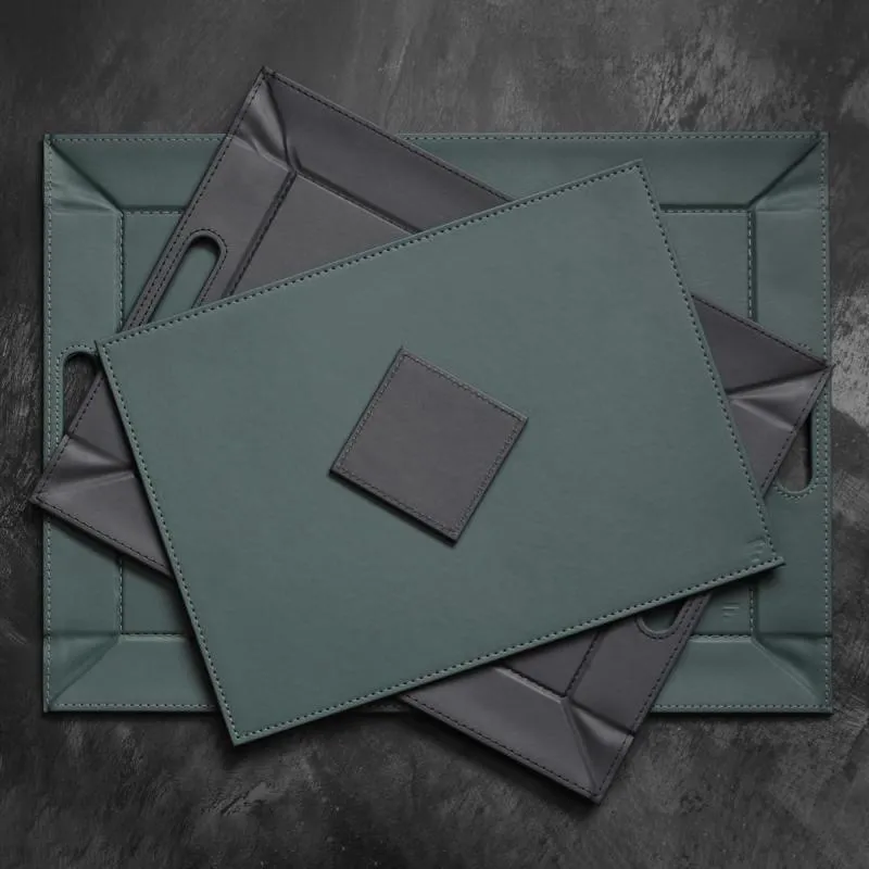 Wendetablett, Petrol/Anthrazit, klein