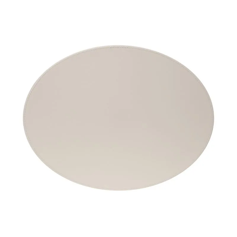 Platzset, Oval, Altrosa/Stein 45 x 34 cm