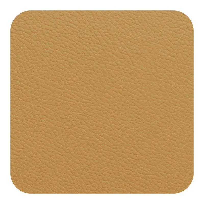 Fleximats Untersetzer, 4er Set, 10x10cm, Senf/Grau