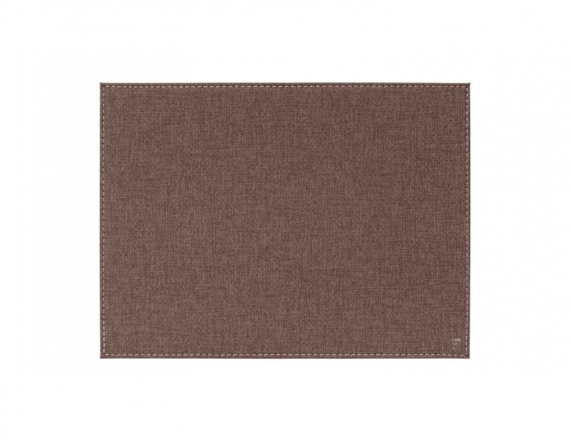 Platzset Textilstruktur 40 x 30 cm braun