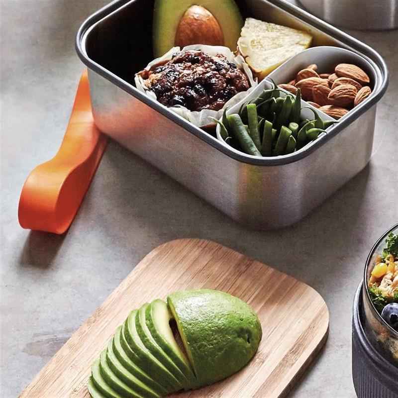Sandwich Box 1250 ml Edelstah Orange