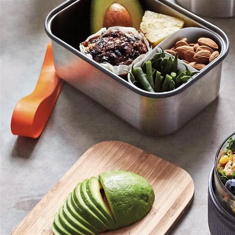 Sandwich Box 1250 ml Edelstah Orange