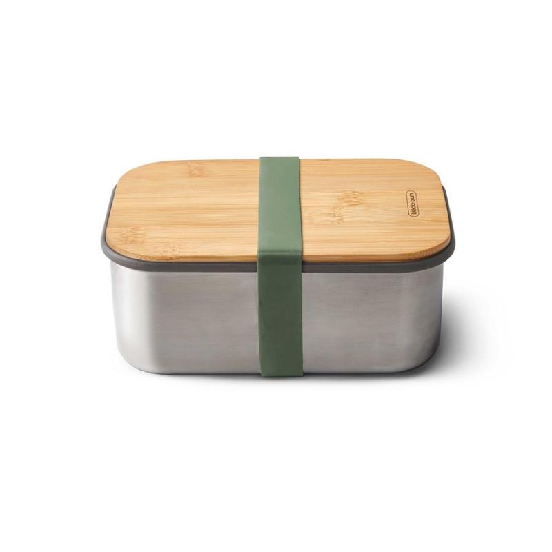 Sandwich Box 1250 ml Edelstahl Olive