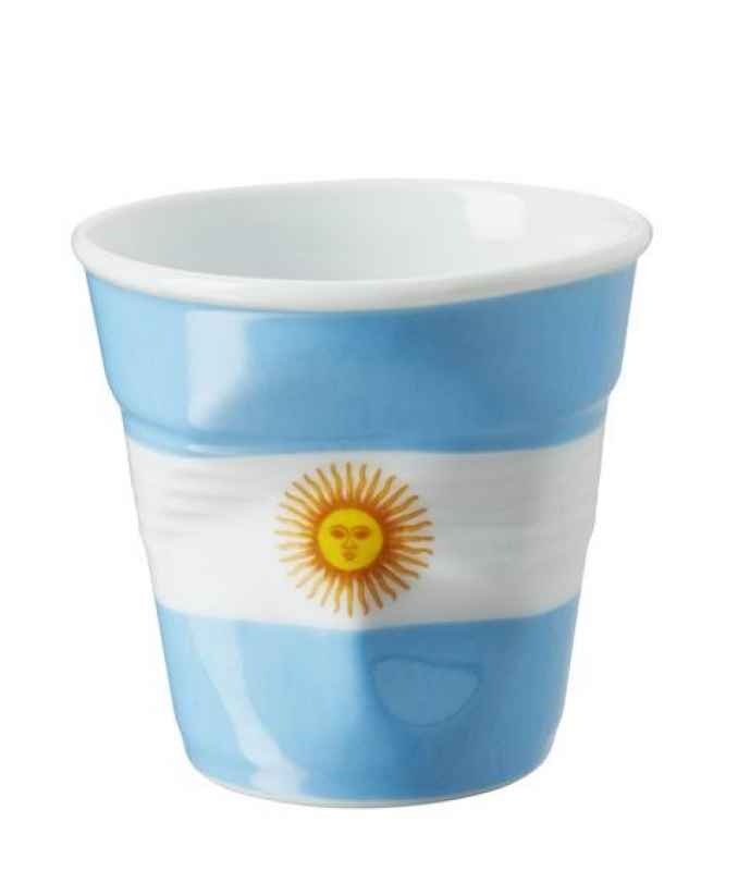 Knickbecher Espresso 0,08 Flagge Argentinien