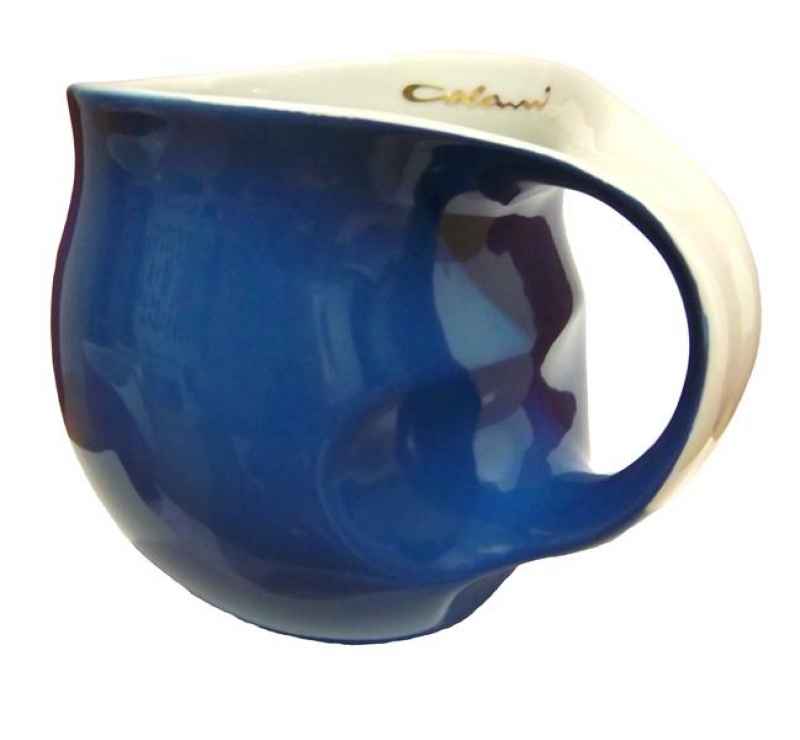 Luigi Colani Porzellan Kaffeebecher blau