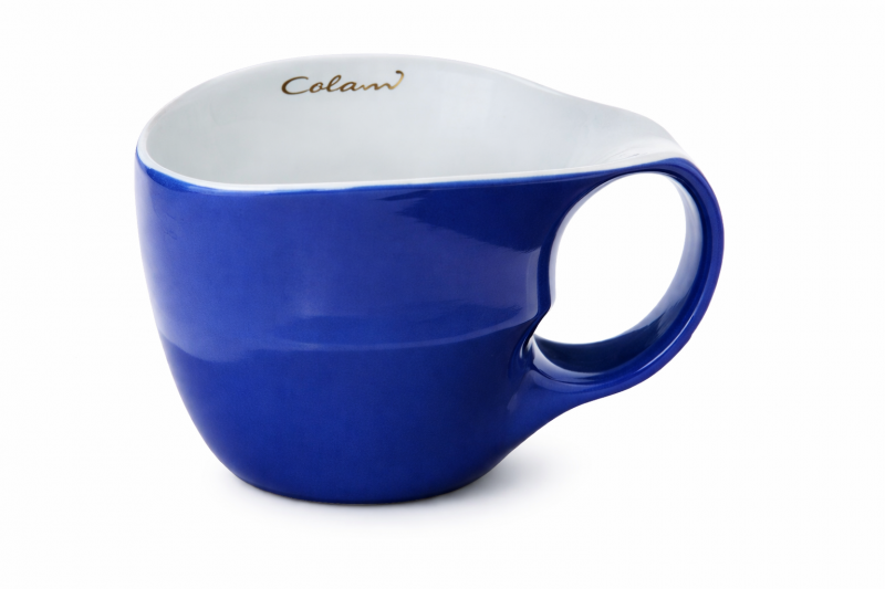 Preview: Luigi Colani Porzellan Jumbotasse blau