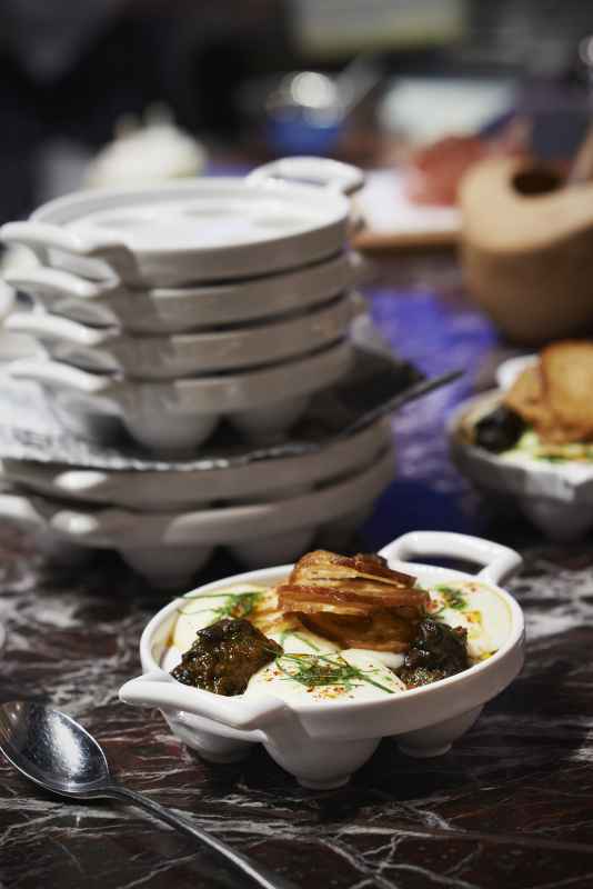 SCHNECKENPFANNE ( für 6 Schnecken) Weiss