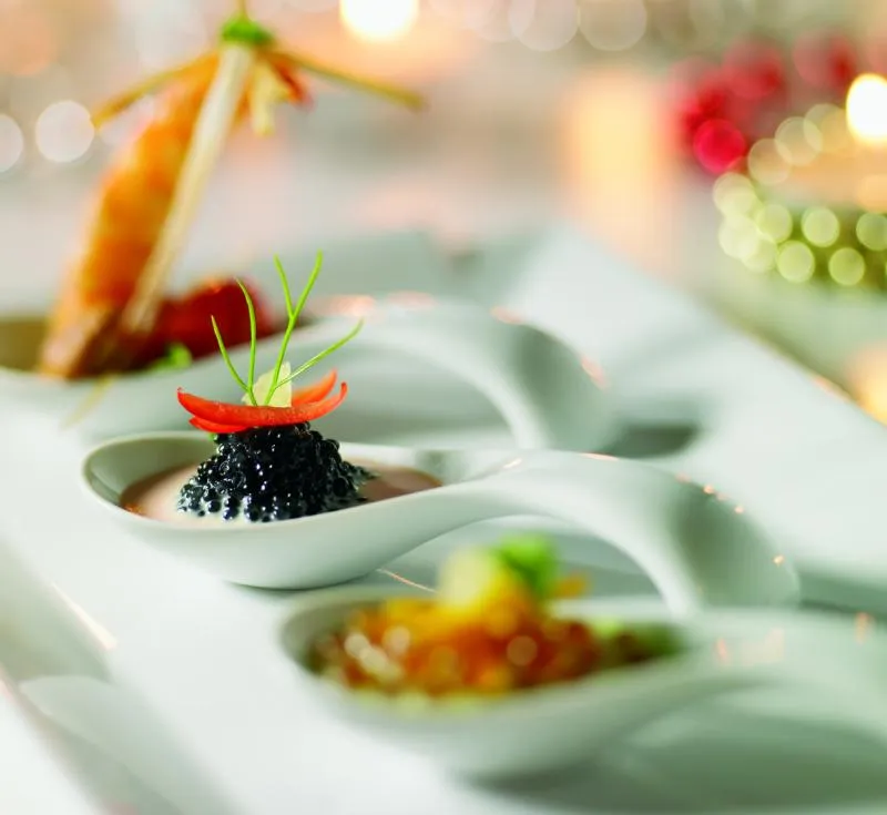 AMUSE GUEULE/ COCKTAIL-, TAPPALÖFFEL 11,5 cm Weiss