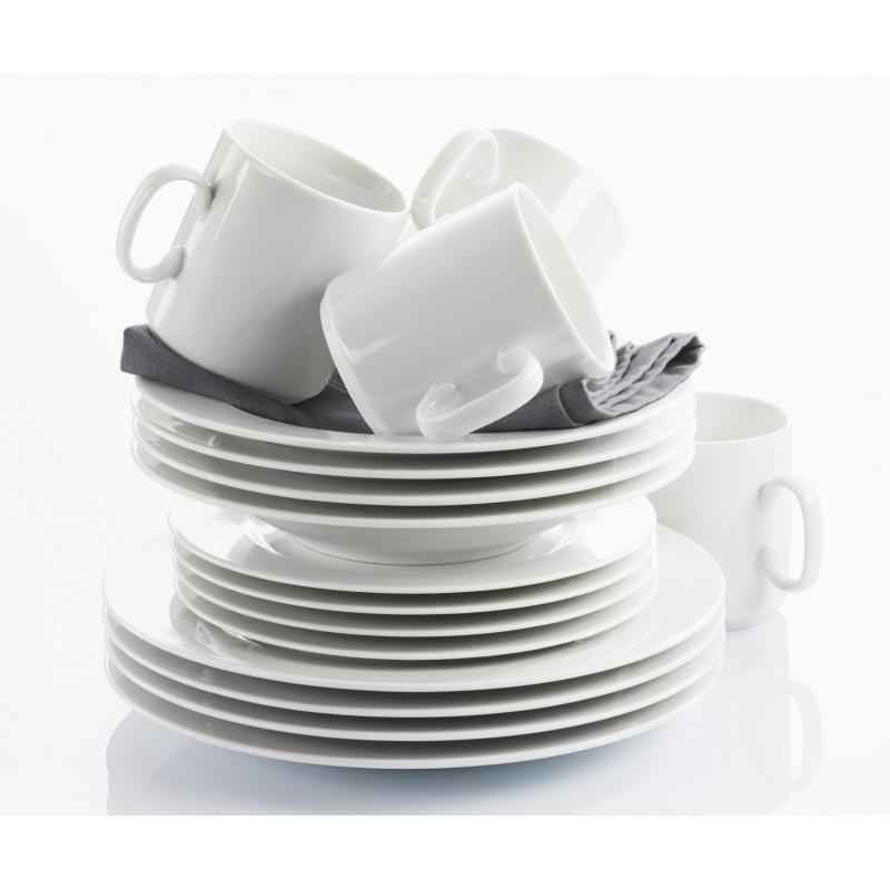 Preview: ALASKA DESSERTTELLER 17 cm Weiss