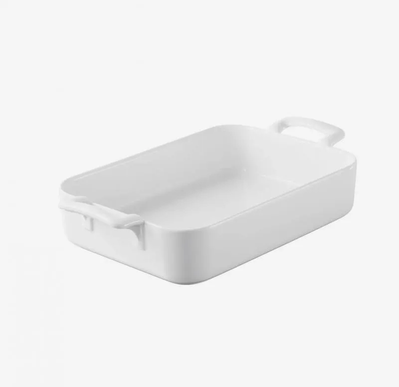 AUFLAUFFORM 250 cl RECHTECKIG Weiss 