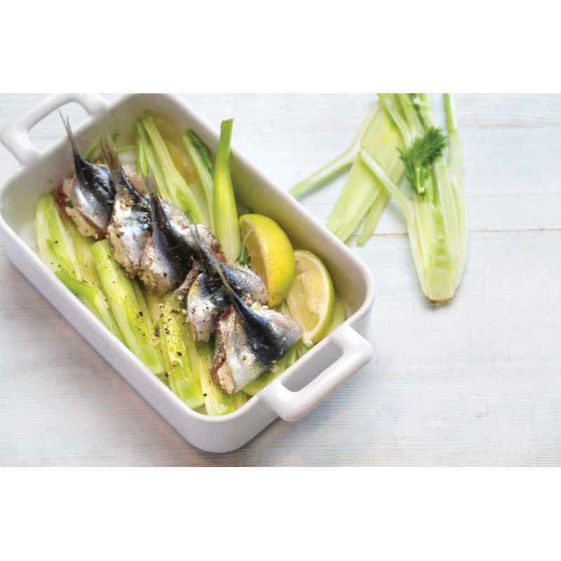 Preview: AUFLAUFFORM 70 cl RECHTECKIG Weiss 