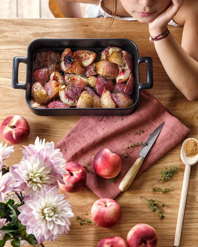 Preview: AUFLAUFFORM 45 cl RECHTECKIG Gusseisenoptik 