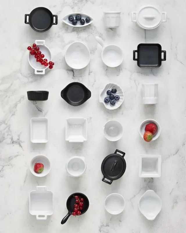 AUFLAUFFORM 350 cl RECHTECKIG Weiss 