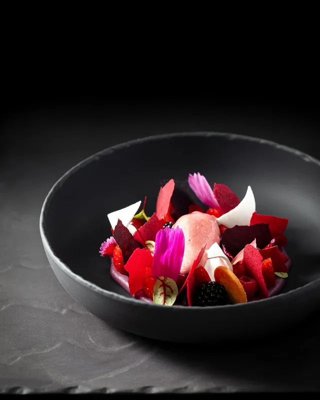 SERVIERTELLER in Schieferoptik 100 cl