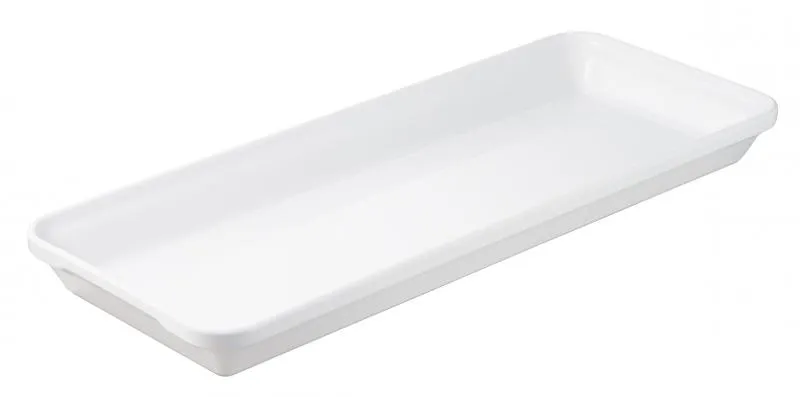 LONDRES RECHTECKIGE AUFLAUFFORM 49,5 x 20 x 4,5 cm Weiss REVOL