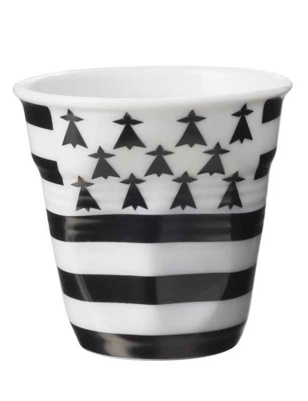 Knickbecher Espresso 0,08 Flagge Breton