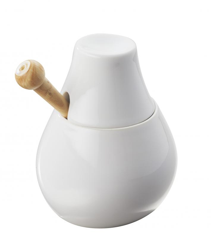 Preview: LIKID ECLIPSE SENFFÄSSCHEN/ MARMELADENTOPF Weiss