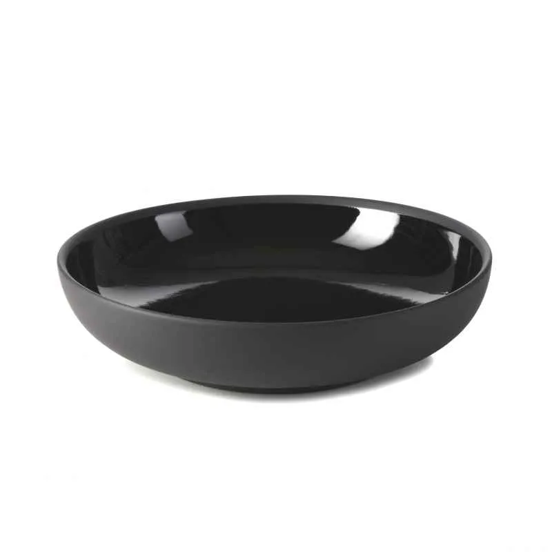 GOURMET TELLER SOLID schwarz 17,5 CM