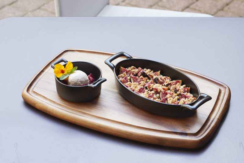 Preview: RAGOUTFÖRMCHEN 8 cl RUND Gusseisenoptik